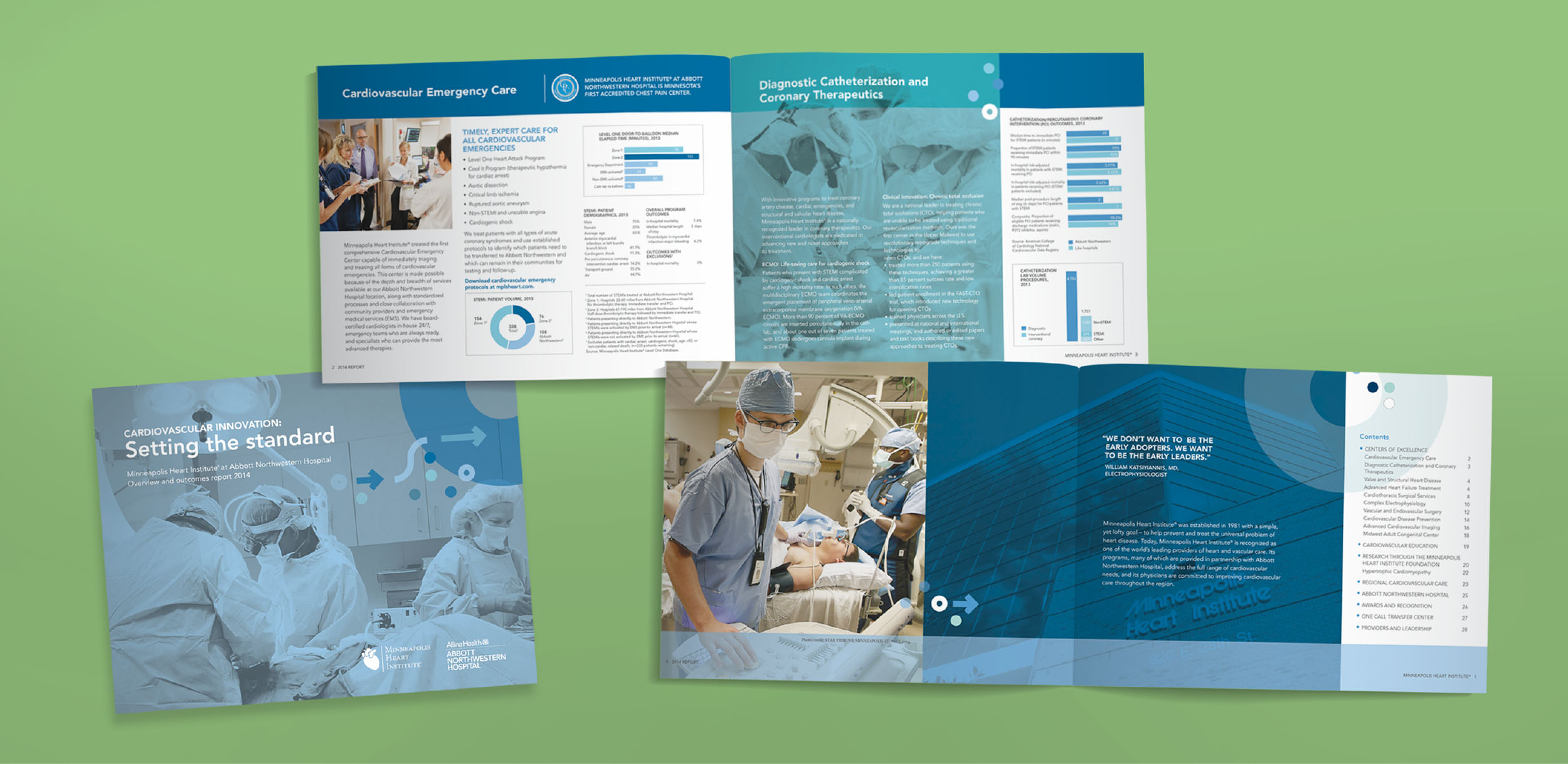 Print brochure for Allina health