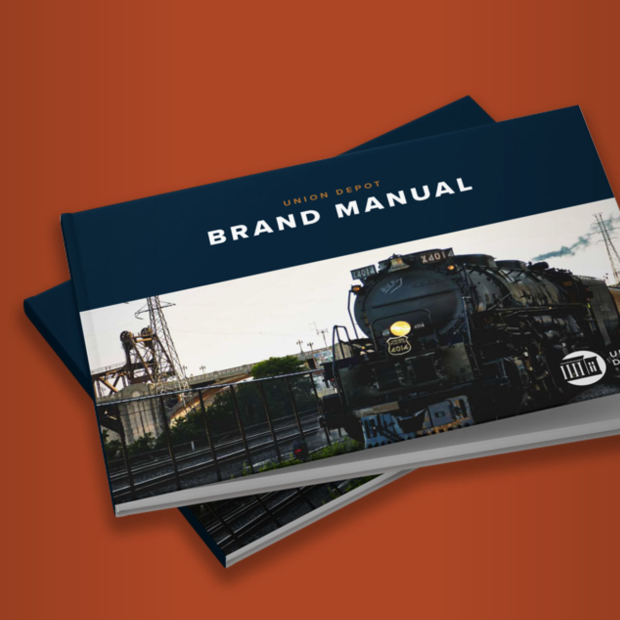 professionally design printed brand manuals for Union Depot