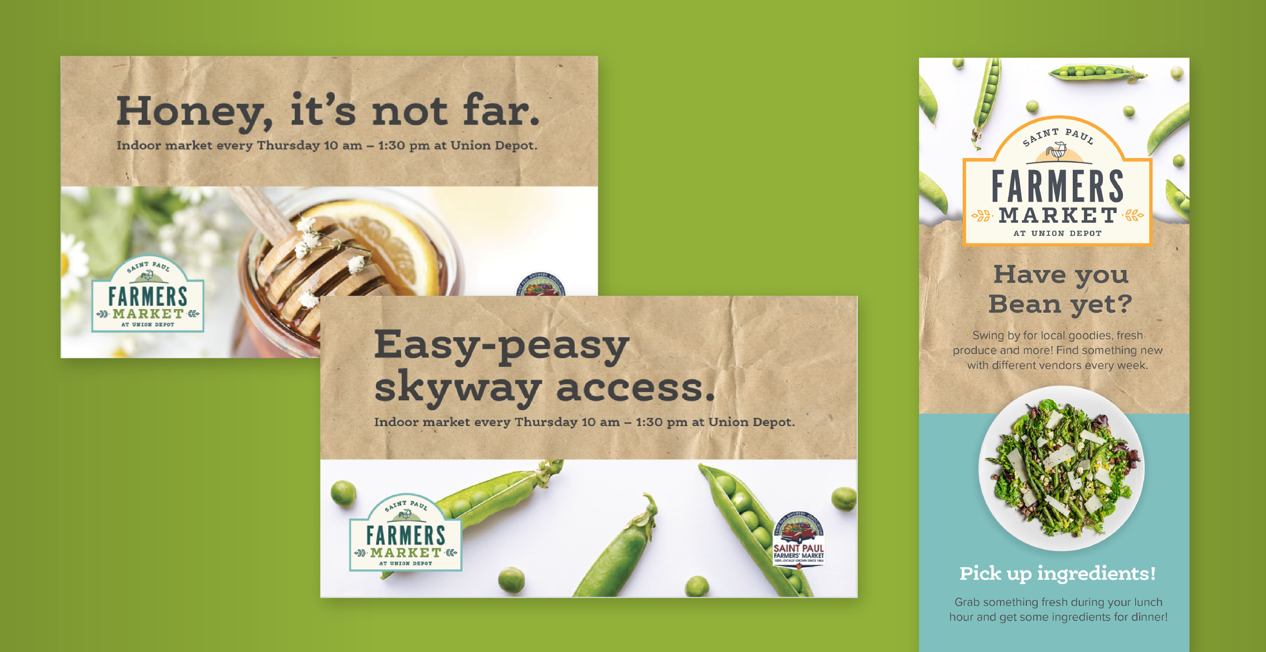print or digital campaigns for farmers market at union depot