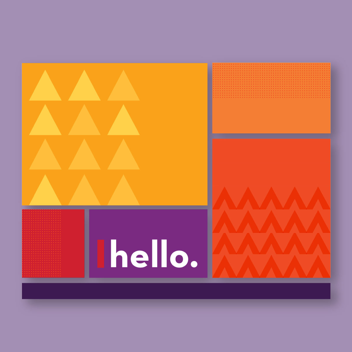graphic design of brand attributes
