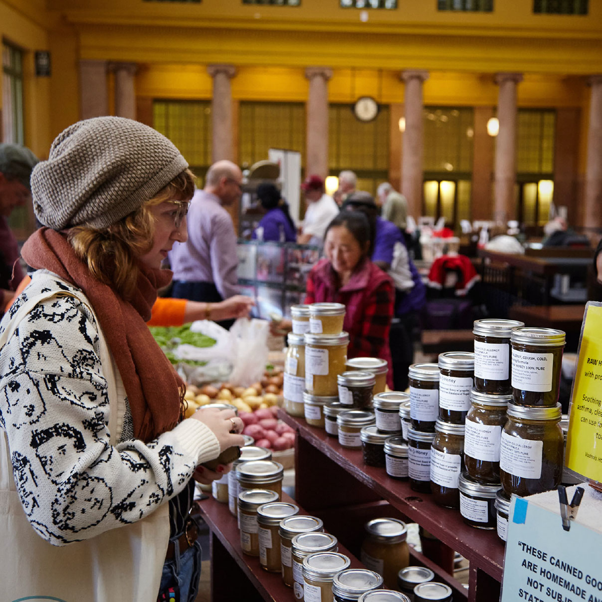 patron of farmers market reviews jelly offerings